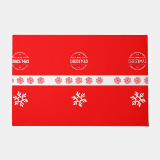 Vrolijk kerstfeest deurmat (Voorkant)