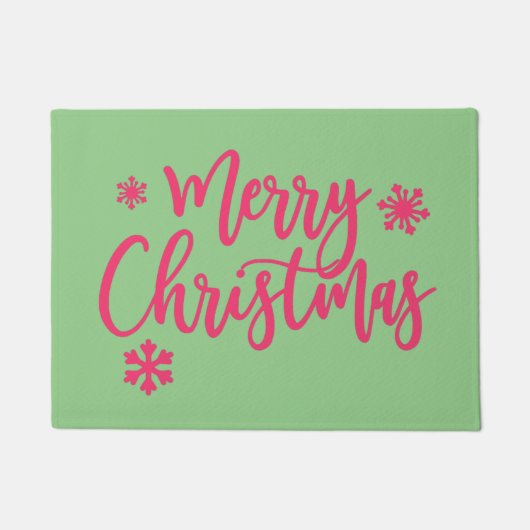 Vrolijk kerstfeest deurmat (Voorkant)