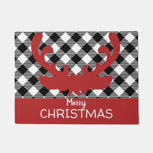 "Vrolijk kerstfeest" Deurmat (Voorkant)