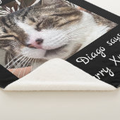 Vrolijk Kerstfeest Diego Diago! Sherpa Deken (3/4)