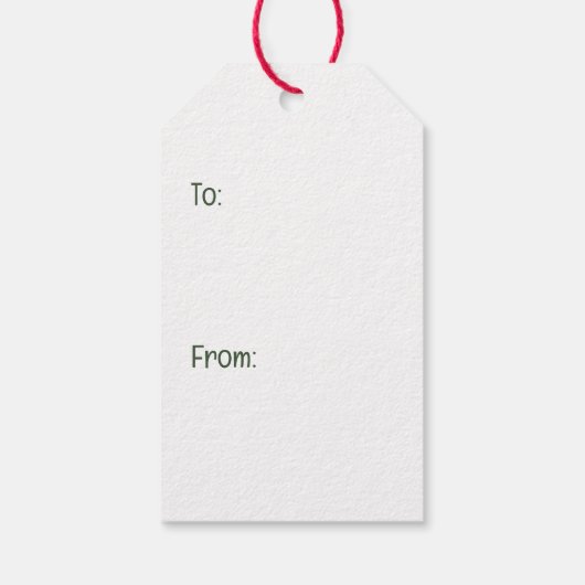 Vrolijk kerstfeest Dobermann Honden Cadeaulabel (Achterkant)