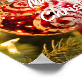 Vrolijk kerstfeest door Storeman Poster (Hoek)