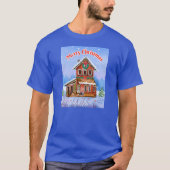 vrolijk kerstfeest! Down Home Kerst Westerne Stijl T-shirt (Voorkant)