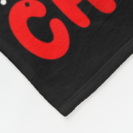 Vrolijk Kerstfeest Drie Santa Elf Rendier Pit Bull Fleece Deken (Hoek)