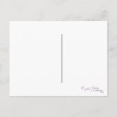 Vrolijk kerstfeest Duitse herder in Briefkaart (Achterkant)