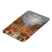 Vrolijk kerstfeest Duitse markt Greetings Kitsch Magneet (Linkerzijde)