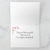 Vrolijk kerstfeest - Een moderne kerst Kaart (Binnen)