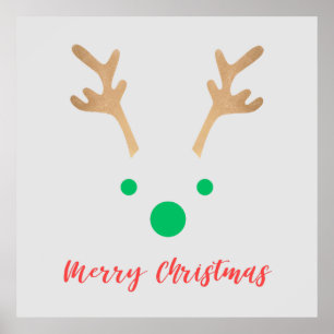 Vrolijk kerstfeest Een seizoen van vreugde Poster