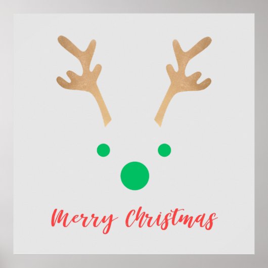 Vrolijk kerstfeest Een seizoen van vreugde Poster (Voorkant)