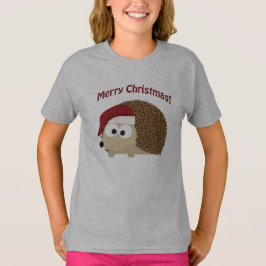 Vrolijk kerstfeest! Egel T-shirt