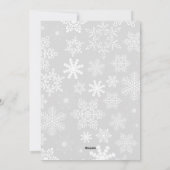 Vrolijk kerstfeest Elegant Red en Green Photo Feestdagenkaart (Achterkant)