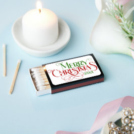 Vrolijk Kerstfeest Elegante Retro Typografie
