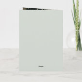 Vrolijk Kerstfeest Elf Foto Kaart (Achterkant)