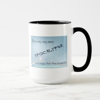 'Vrolijk kerstfeest en Apocalyps' Mok. Mok