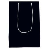 Vrolijk kerstfeest en cadeau medium cadeauzakje (Achterkant)
