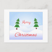 Vrolijk kerstfeest en een gelukkig nieuwjaar! briefkaart (Voorkant)