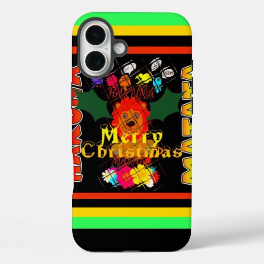 Vrolijk kerstfeest en een gelukkig nieuwjaar Case-Mate iPhone case (Achterkant)