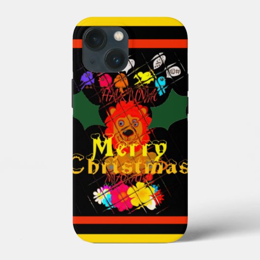 Vrolijk kerstfeest en een gelukkig nieuwjaar Case-Mate iPhone case (Achterkant)