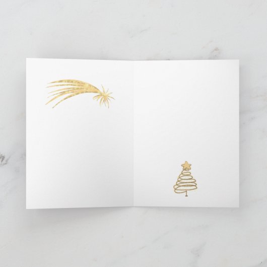 Vrolijk kerstfeest en een gelukkig nieuwjaar.  feestdagen kaart (Binnen)