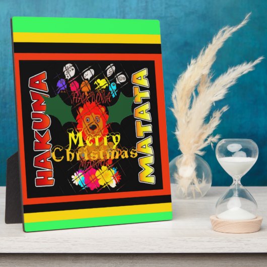 Vrolijk kerstfeest en een gelukkig nieuwjaar fotoplaat (Zijkant)