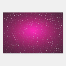 Vrolijk kerstfeest en een gelukkig nieuwjaar! inpakpapier vel