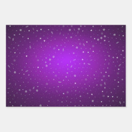 Vrolijk kerstfeest en een gelukkig nieuwjaar! inpakpapier vel