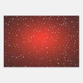 Vrolijk kerstfeest en een gelukkig nieuwjaar! inpakpapier vel