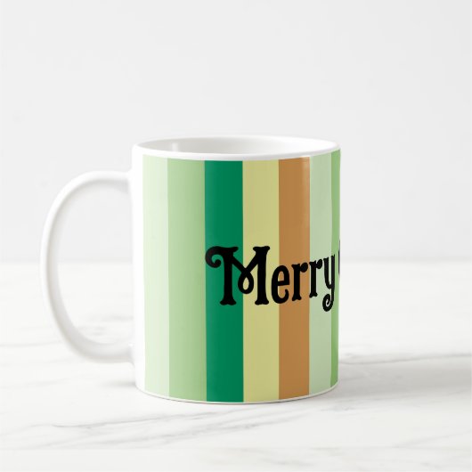 Vrolijk kerstfeest en een gelukkig nieuwjaar! koffiemok (Links)