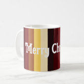 Vrolijk kerstfeest en een gelukkig nieuwjaar! koffiemok (Voorkant links)