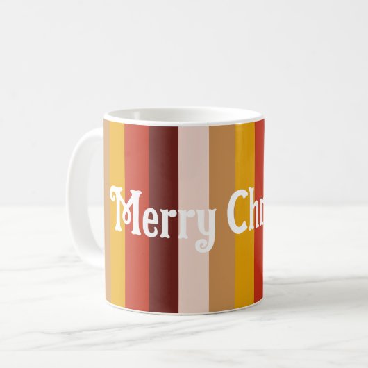 Vrolijk kerstfeest en een gelukkig nieuwjaar! koffiemok (Voorkant links)