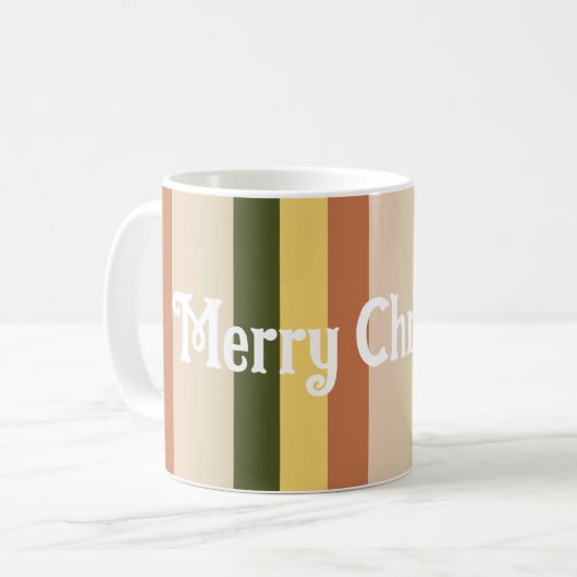 Vrolijk kerstfeest en een gelukkig nieuwjaar! koffiemok (Voorkant links)