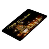 Vrolijk kerstfeest en een gelukkig nieuwjaar! magneet (Linkerzijde)