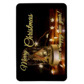 Vrolijk kerstfeest en een gelukkig nieuwjaar! magneet (Verticaal)