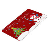 Vrolijk kerstfeest en een gelukkig nieuwjaar! magneet (Linkerzijde)