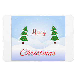 Vrolijk kerstfeest en een gelukkig nieuwjaar! magneet