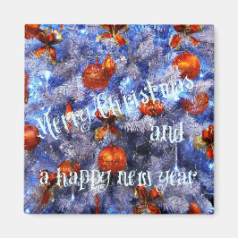 Vrolijk kerstfeest en een gelukkig nieuwjaar! magneet