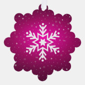 Vrolijk kerstfeest en een gelukkig nieuwjaar! ornament kaart (Voorkant)