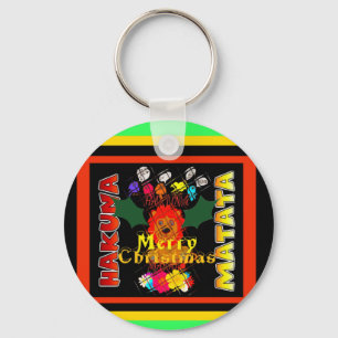 Vrolijk kerstfeest en een gelukkig nieuwjaar sleutelhanger