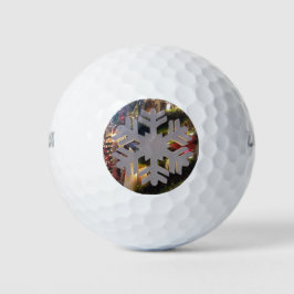 Vrolijk kerstfeest en een gelukkig nieuwjaar sneeu golfballen