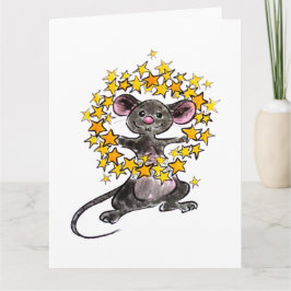 Vrolijk kerstfeest en een gelukkig nieuwjaar Star  Kaart