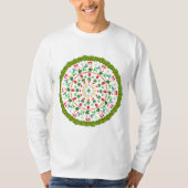 Vrolijk kerstfeest en een gelukkig nieuwjaar! t-shirt (Voorkant)