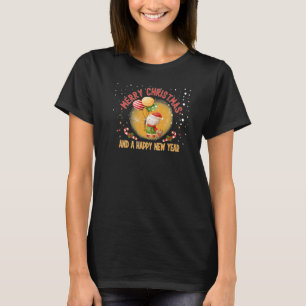Vrolijk kerstfeest en een gelukkig nieuwjaar... t-shirt