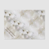 Vrolijk kerstfeest en een gelukkig nieuwjaar tissuepapier (Voorkant)