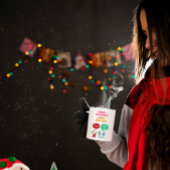 Vrolijk kerstfeest en een vrolijk nieuwjaar Mok