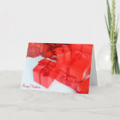 Vrolijk kerstfeest en gelukkig 2016 feestdagen kaart (Voorkant)