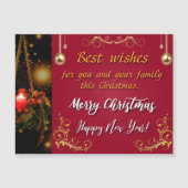 Vrolijk kerstfeest en gelukkig nieuwjaar (Voorkant)