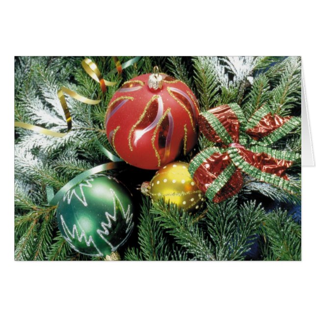 Vrolijk kerstfeest en gelukkig nieuwjaar (Voorkant Horizontaal)