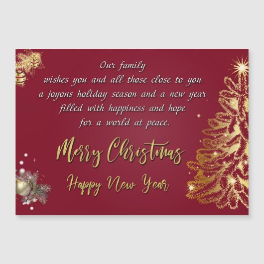 Vrolijk kerstfeest en gelukkig nieuwjaar (Voorkant)