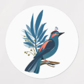 Vrolijk kerstfeest en gelukkig nieuwjaar! 20XX Bla Labels (Design 2)