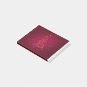 Vrolijk kerstfeest en gelukkig nieuwjaar 2 post-it® notes (Schuin)